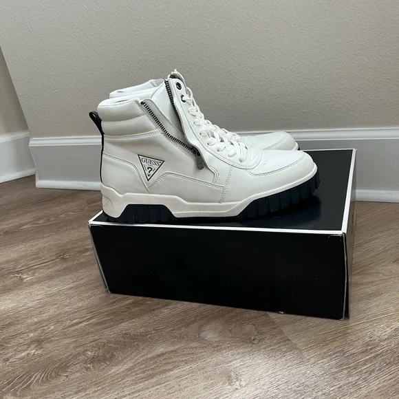 Guess Shoes Guess Mens Ritchie2 White Poshmark